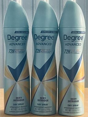 Degree Sexy Intrigue Antiperspirant Deodorant Dry Spray - 3.8oz (Pack of 3)